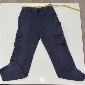 Pacsun Skate Pant Cargo  Women's Size 28 Cotton Blue